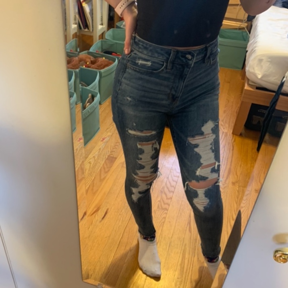 AE Super High Rise Jegging - Picture 5 of 5